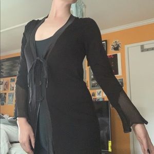 La Perla black robe